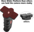 Phone Vlogging Holder, Cell Phone Camera Handle Grip Stabilizer, Ergonomic Smartphone Video Stabilizer with Cold Shoe
