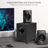 OROW Bluetooth Computer Speakers with Subwoofer, 18W Wireless PC Speakers, Support SD, USB, AUX, Bluetooth