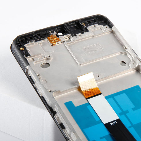 Original A03S US Version LCD Display + Black Frame for Samsung Galaxy A03s A037T A037U A037U1 6.5“ Replacement Touch