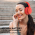 RORSOU B10 Wireless Bluetooth Over-Ear Headphones - Lightweight Folding Stereo Bass Headset with 50H Playtime, Red