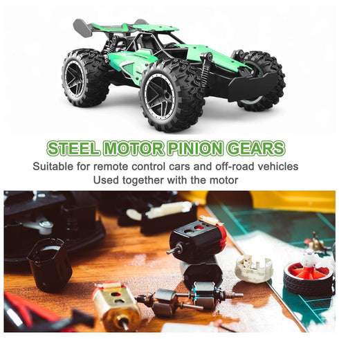 1Pcs 1M 20T 8mm MECCANIXITY Steel Motor Pinion Gears, RC Motor Gears Fits Shaft Bore for RC Vehicles Truck Drift Remote