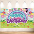 Generic Cute Dollhouse Backdrop Party Decoration Supplies, 6 * 4ft Dollhouse Photo Decor