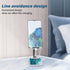 Foldable Phone Stand for Desk, Adjustable Angle of View for iPhone, Samsung and Other Smart Phones (Blue Ocean)