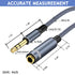 1/4 inch Extension Cable 15ft, 1/4" inch Male to Female Stereo Headphone Guitar Extension Cable, Quarter inch Headphone