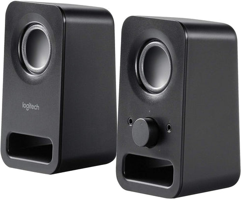 Logitech Z150 Multimedia Speakers with Stereo Sound for Multiple Devices, Black