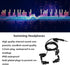 SUNGOOYUE Waterproof Ear Headphones with Mic, Sport Headphones with Replace Earplugs for Running Surfing (Black)
