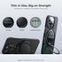 BENKS 360 17/16/15/14/13/12 Magnetic Phone Grip Ring Holder Stand for Magsafe, Rotation Adjustable Cell Phone Stand