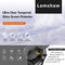 Compatible 9H Tempered Glass Screen Protector for VIRAN W101 Smart Watch, Lamshaw, 1.43 inches, 3 Pack