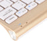 Wireless Keyboard and Mouse Combo, Compact Ultra Thin Waterproof Keyboard Power Saving USB Mouse Set for Computer