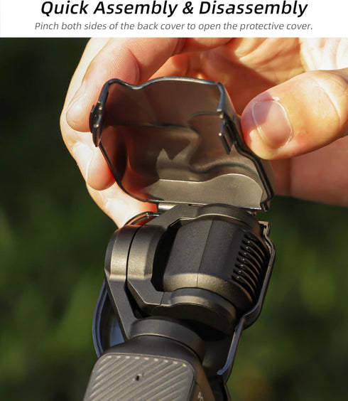 Osmo Pocket 3 Screen Protector Cover Case for DJI OSMO Pocket 3 Accessories, Camera Lens Protector Cap