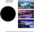 JJC 58mm ND Filter ND1000 Fixed 10-Stop for Canon EOS Rebel T7 T6 T5 T8i T7i T6i T6s T5i SL3 SL2 2000D 4000D