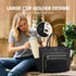 LOVEVOOK Teacher Tote Bag for Women Work, Laptop Bag Work Tote Bag Nurse Bags With Large Cup Holder, Professional