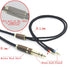 NewFantasia 10ft 6N OCC Copper Silver Plated Upgrade Audio Cable, 3.5mm Male and 6.35mm Adapter for Hifiman
