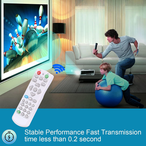 Remote Control for Viewsonic Projector PA503S PA503SP PA503W PA503X PA503XP and More
