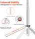 71 inch Tall Selfie Stick Phone Tripod with Detachable Wireless Remote and 2 LED Lights for Recording