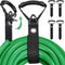 FOLIV 4PCS Heavy Duty Storage Straps, 3 in 1 Multifunction for Cables, Hoses, Ropes, Extension Cord Organizer - 28'' +