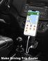 MagSafe Car Mount Cigarette Lighter, Dual USB Charger, Magnetic Phone Holder for iPhone 16/15/14/13/12
