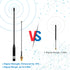 MakerHawk 915MHz 10dBi 17cm (2 Pack) Antenna Gain for Meshtastic LoRa Long Range Soft Whip Antenna, Omni SMA Male Black