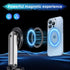MQOUNY for Magsafe Tripod Stand for iPhone,Portable Pocket Size Selfie Stick with Rechargeable Remote and Metal