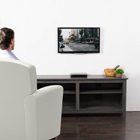 VIVO Basic TV Wall Mount Bracket for 23 to 37 inch Screens, Max 200x200mm VESA with Removable Mounting Plate, Black,