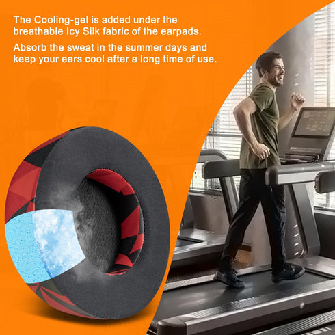 SOULWIT Replacement Ear Pads for Corsair Virtuoso RGB Wireless XT SE, High-Density Foam Cushions, Added Thickness (CG