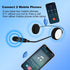 EJEAS E1+ Motorcycle Helmet Bluetooth Headset, Bluetooth 5.1 Speaker with Noise Reduction and Auto Answering Call,