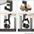 KIWIFOTOS Headphone Stand with 4 USB Ports Hub, PC Gaming Headset Holder, 360 Degree Rotation Clamp Under Desk