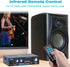 AK35 5.0 2.0 30Wx2 Bluetooth Stereo Amplifier, Channel Mini Audio Receiver, Home HiFi Audio Amp with Bass/Treble