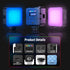 NEEWER Magnetic RGB Video Light, 360° Full Color RGB61 LED Camera Light with 3 Cold Shoe Mounts, 2500K-8500K