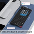 Ultra-Slim 78keys USB-C Mini Wired Keyboard with Media Hotkeys for Apple Mac Pro, MacBook, iMac, Windows Desktop PC