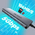 USB C Hub, Acodot 9 in 1 USB C to 4K@60HZ HDMI Multiport Adapter, 3 USB 3.0 Ports, SD/TF Card Reader, 100W PD, Designed