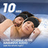 Bluetooth Sleep Headphones with Soft Eye Mask for Side Sleepers - Ideal for Travel, Yoga, Sports, and Housework.