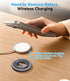 ALAFLY 17/16/15/14/13 Magnetic Ring Holder for MagSafe Dual-Sided, Removable Phone Finger Grip Holder Adjustable