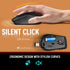 Trueque KM31 Wireless Keyboard and Mouse Combo - Full-Size Quiet Typing with Palm Rest, Phone Holder, Multimedia Keys