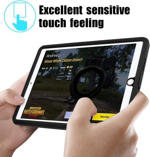 AICase iPad Mini 4, Rugged Shockproof IP68 Waterproof Case with Built-in Screen Protector and Lanyard