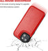 OT ONETOP 15 6.1 Inch ONETOP Compatible with Magsafe for iPhone Wallet Case with Card Holder, PU Leather Kickstand RFID