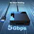 UGREEN 3.0 5Gbps 4 MMC, SD Card Reader USB Card Hub Adapter Read Cards Simultaneously CF, CFI, TF, SDXC, SDHC, SD