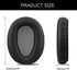 Replacement Ear Pads for Sony WH-CH710N, Headphones Ear Cushions Covers for Sony WH-CH700N, WH-CH710N, WH-CH720N Headset Accessories Ear Cups Repair Part,Ear Comfort Memory Foam-black