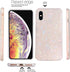 J.west iPhone Xs Max Case, Luxury Opal Sparkle Bling Design, Crystal Clear Soft TPU Silicone Cover for Girls