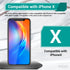 OEM Front Camera Replacement for iPhone X, New Face Front 7MP Camera Part Flex Cable Connector, Repair Fix Tools Kit