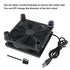 Meimom 2PACK 120mm 120mm 25mm 5V Quiet Fan, Cooling Case Fan for Receiver DVR Xbox TV Box Router x USB Power