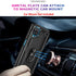 STARSHOP Compatible Samsung Galaxy A42 5G Phone Case Cover with Tempered Glass Screen Protector, Black