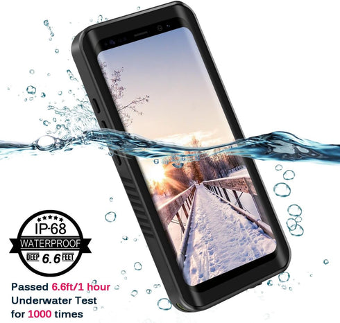Galaxy S8 Plus Waterproof Case, Full Protective Shock/Snow/Dirtproof with IP68 Certified Waterproof Case for Samsung Galaxy S8+ Plus 6.2inch