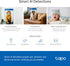 Tapo 2K 2-Way C220) TP-Link QHD Pan/Tilt Security Camera for Pet Camera, Baby Monitor, Motion Detection, Motion