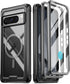 Poetic Guardian MagPro Case for Pixel 8 Pro 5G, MagSafe compatible, rugged clear cover with built-in screen protector.