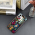 DAIZAG 17,Glossy Case Compatible with iPhone Durable Shock Protection Cover for Girl Women,Dinosaur Rose Bookshelf