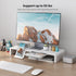 Klearlook Monitor Stand Riser, Foldable Height Adjustable Computer Stand with Storage Drawer & Tablet Phone Stand