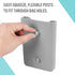 Phone Holder Compatible with Bogg Bag, Universal Silicone Rubber Beach Bag Accessories and Attachment, Tote Bag Insert