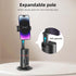 Auto Face Tracking Phone Holder, Magnetic Tripod with 360 Rotation & Remote, Smart Shooting Camera Mount for Live Video