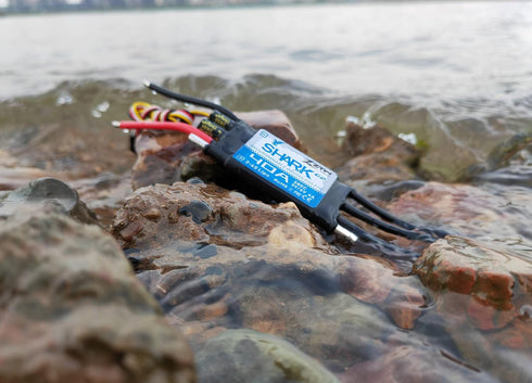 ZTW G2 40A 4A/5V Shark Series Bi-Direction Water Cooling Brushless ESC with SBEC for RC Boat and Other DIY Project